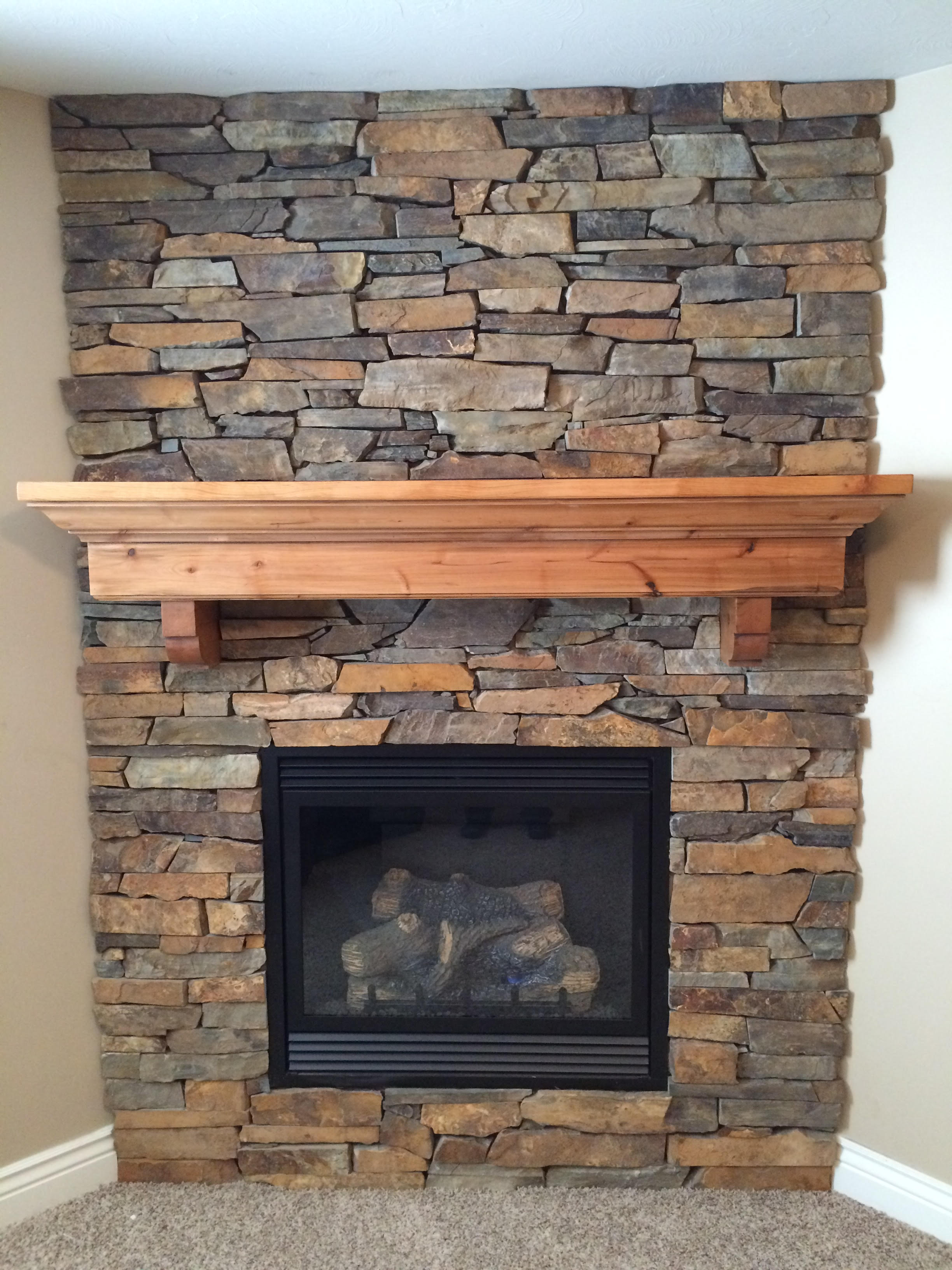 Fireplace Remodel Aline Builders