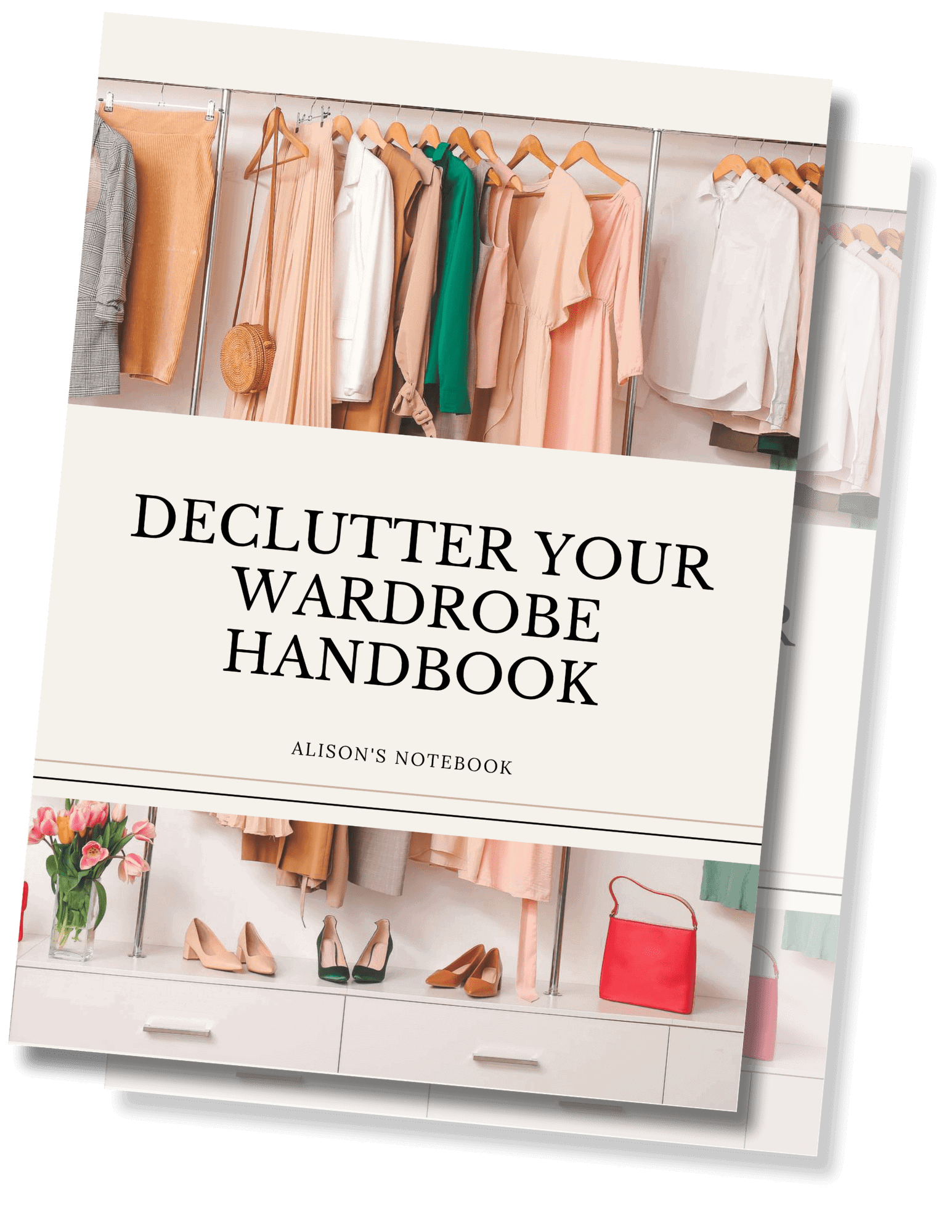 Declutter Your Wardrobe Handbook Sale Page Alison's Notebook