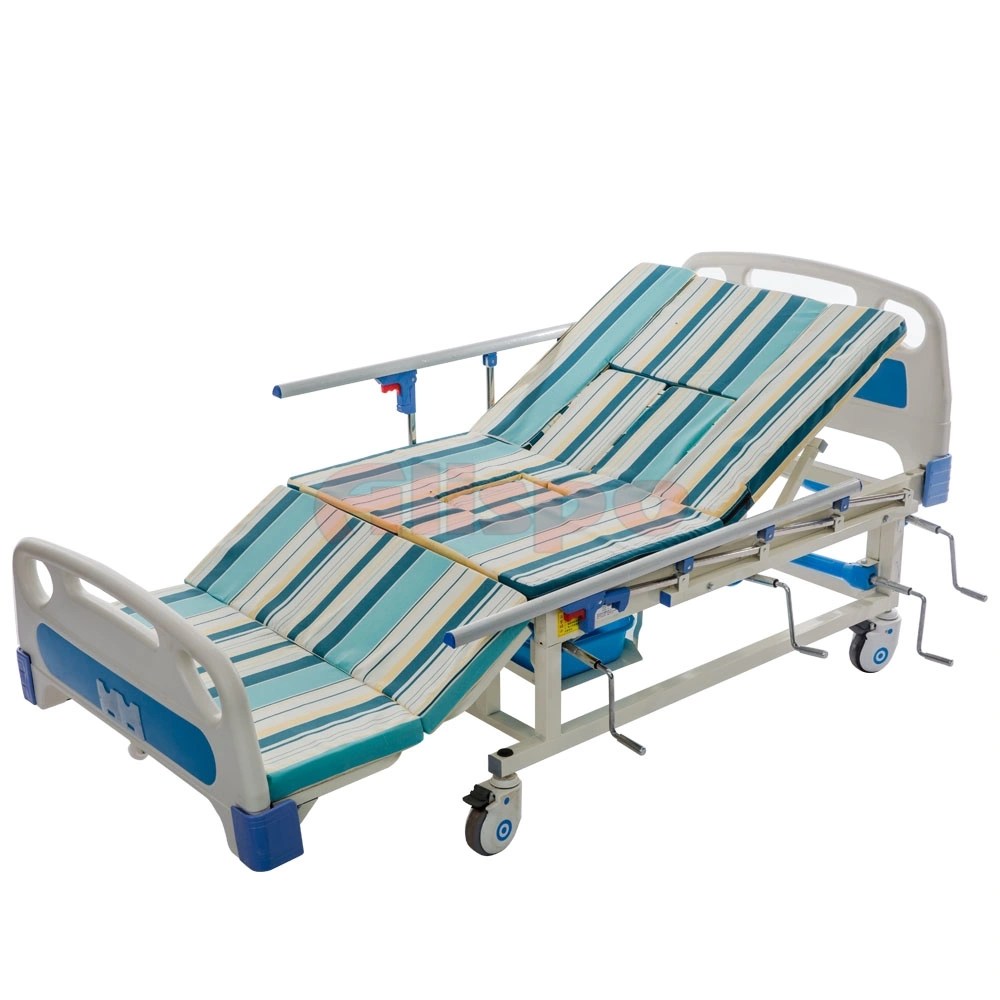 Manual 5 Function Rotating Hydraulic Hospital Bed Alispo International
