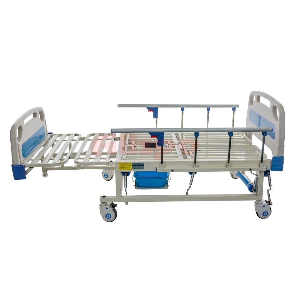 Manual 5 Function Rotating Hydraulic Hospital Bed Alispo International
