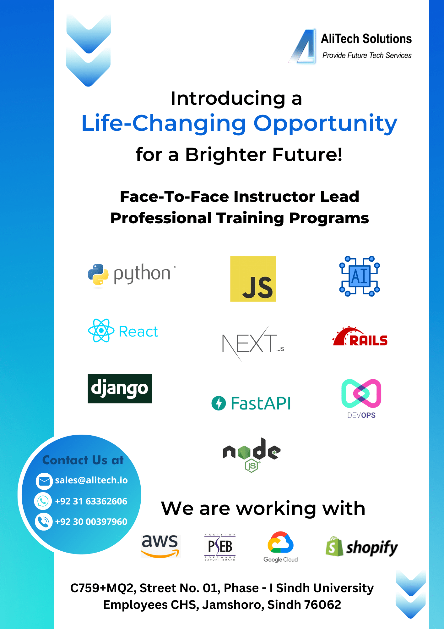 Introducing a Life Changing Opportunity for a Brighter Future! AliTech