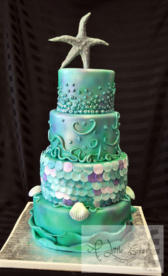 C282Custom Underwater Sea Cake
