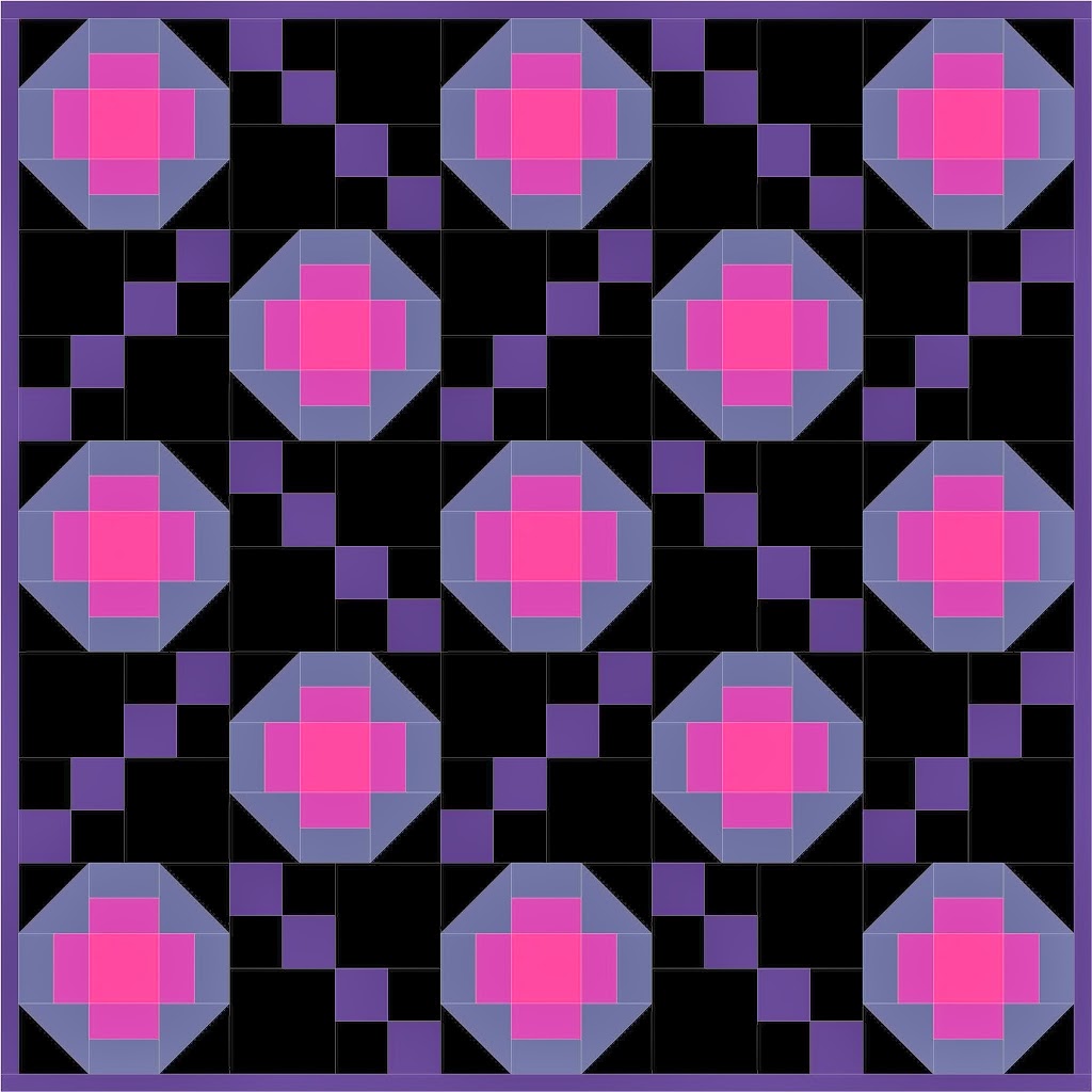 Free quilt pattern Friday! Pansy a Little Crispy