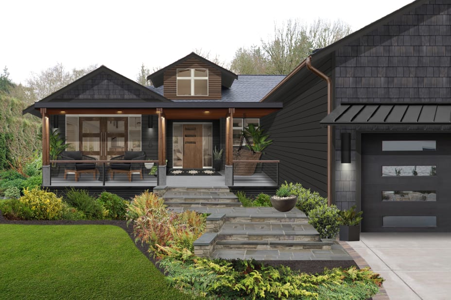 30 Amazing Black Siding House Ideas with Pros and Cons AlittleDelightful