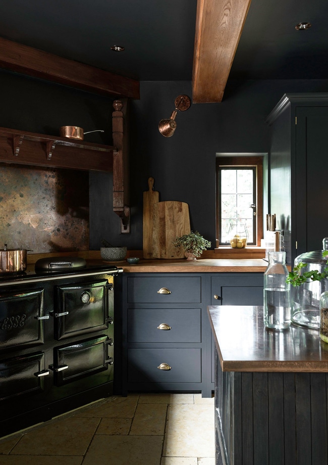 18 Beautiful Black Kitchens Ideas with Black Kitchen