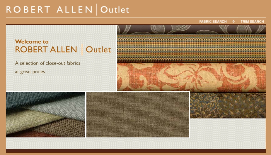 Save an Extra 20 on Robert Allen Fabrics A Little Design Help