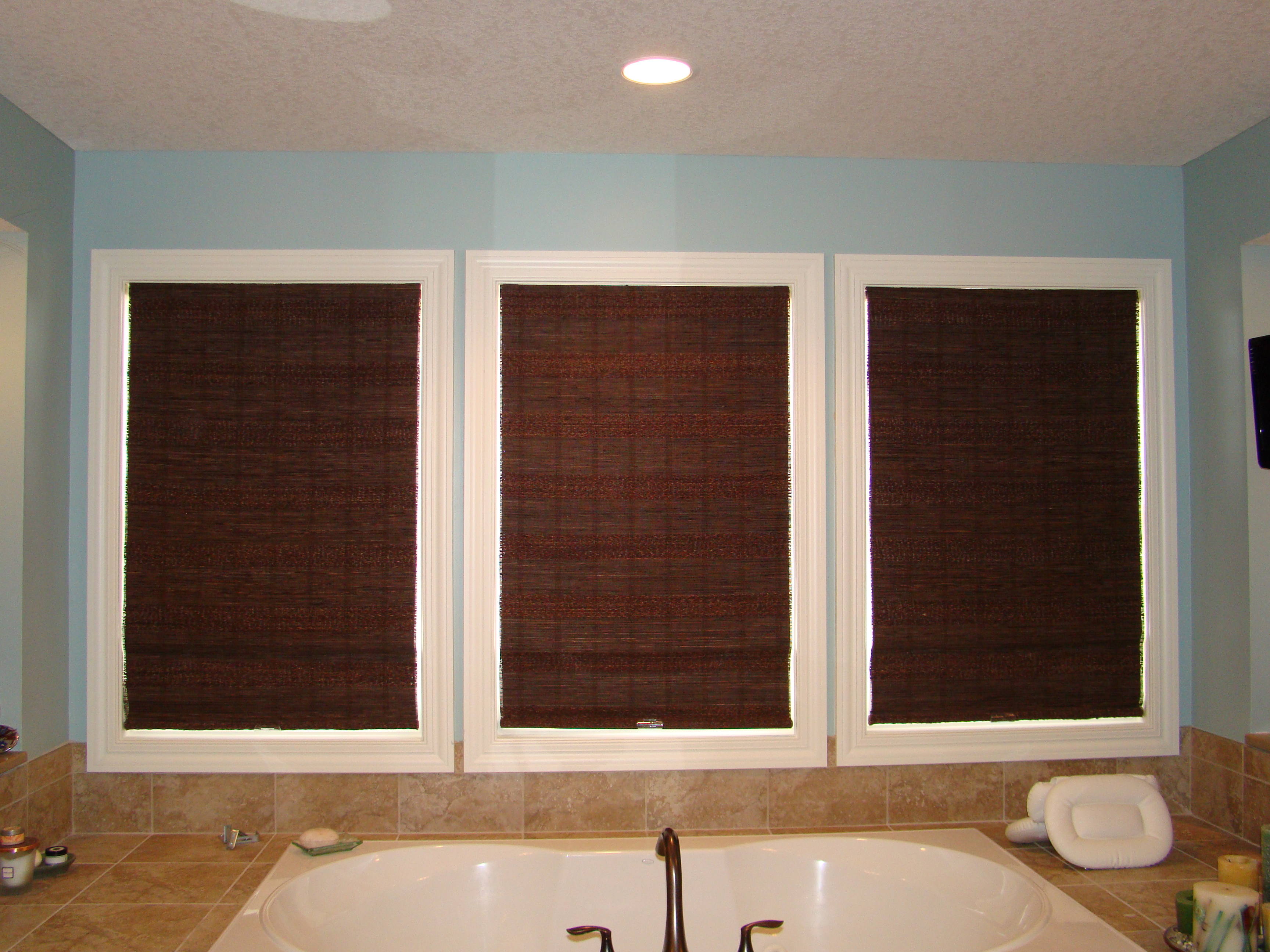 Before and After Master Bath Valance A Little Design Help