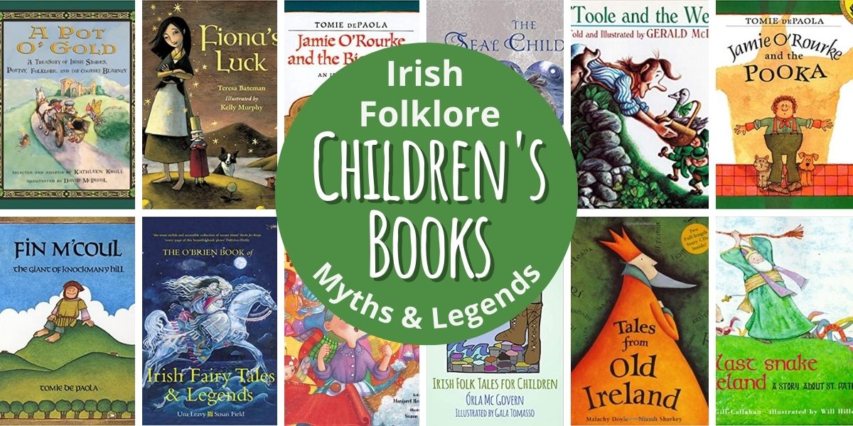 Irish Folklore Children’s Books Myths and Legends from Irish Folklore A Little Library