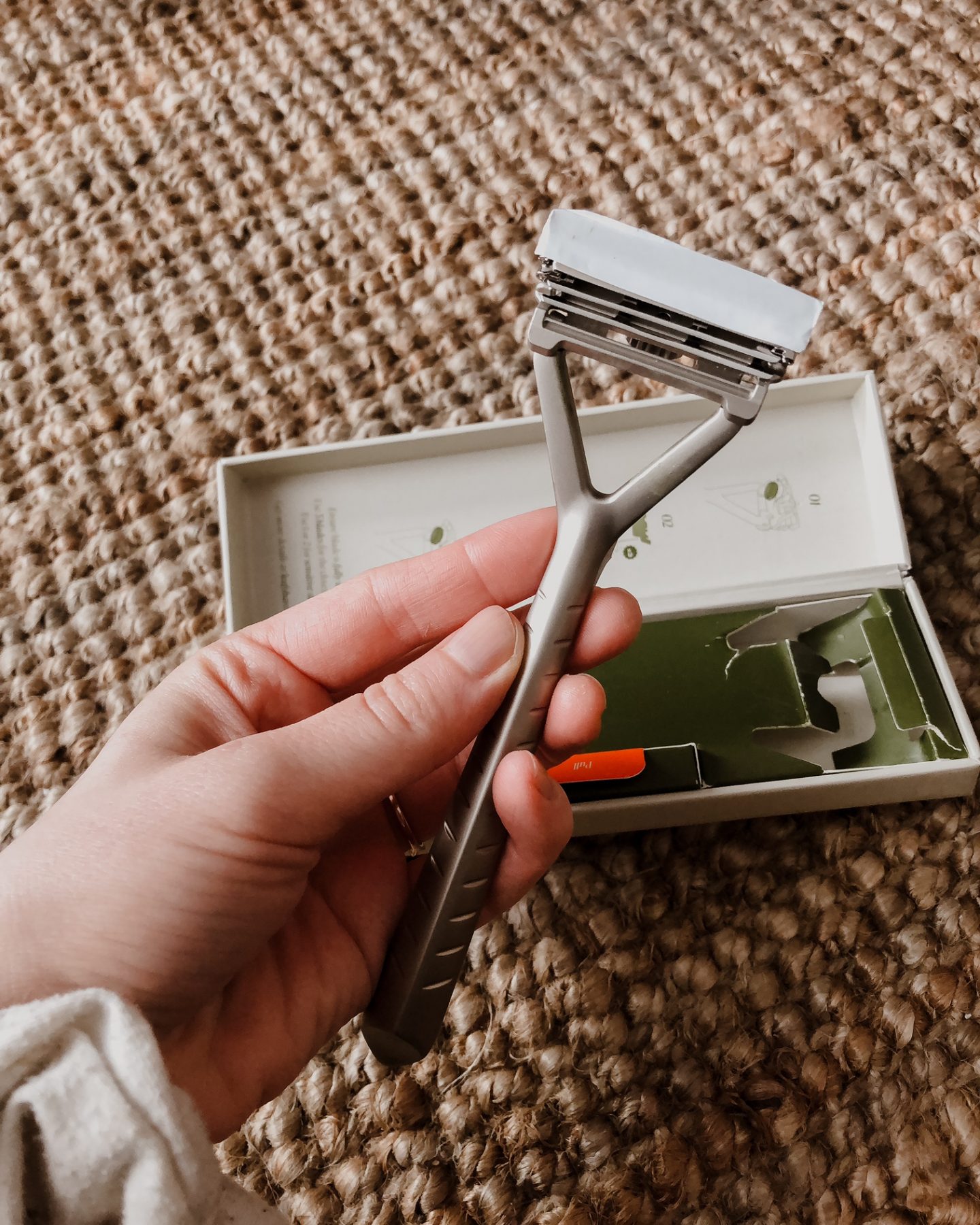 Honest Leaf Shave Review A little Rose Dust