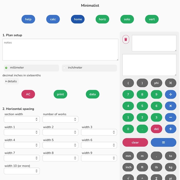 picture frame hanging calculator