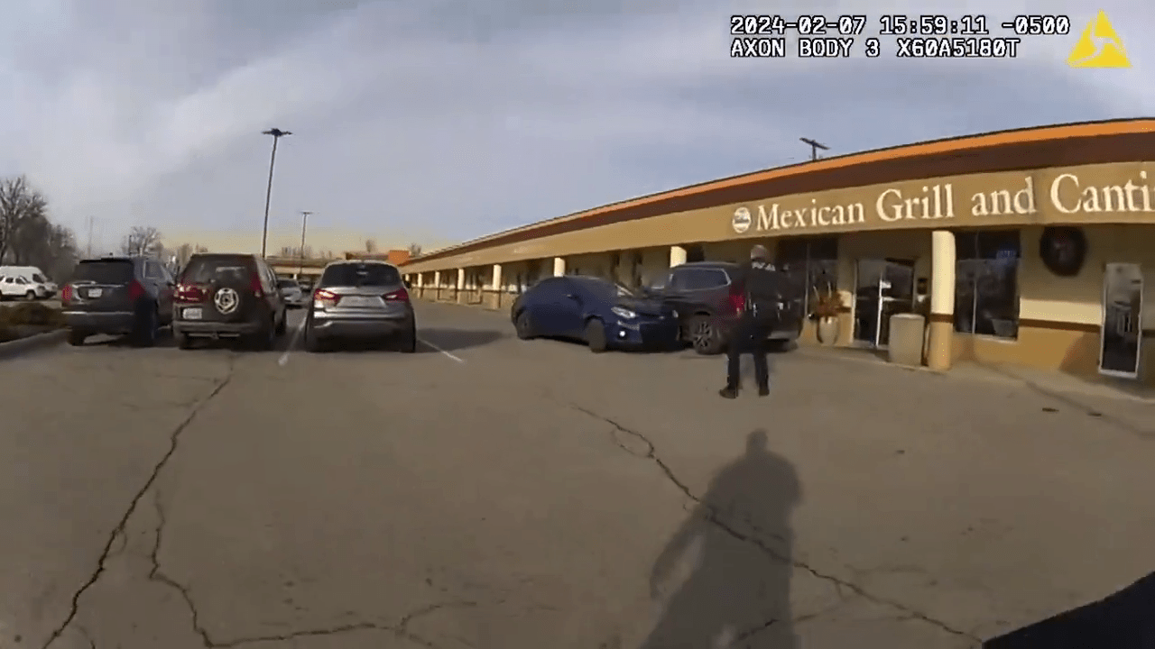 A Police Officer Fired 10 Times PointBlank Into The Windshield Of A