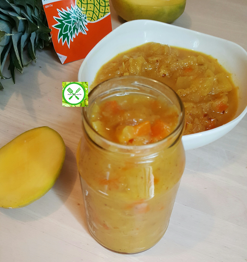 Pineapple and Mango Chutney