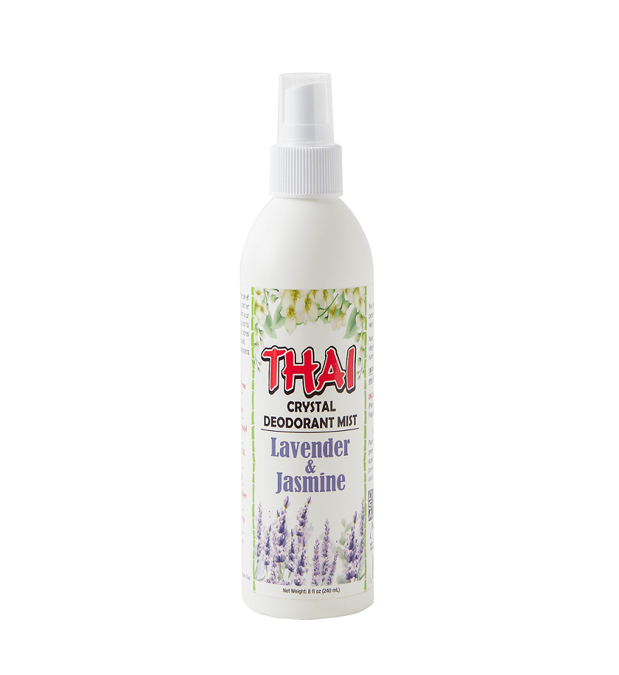Thai Crystal Deodorant Mist Spray, 8 floz Lavender & Jasmine Scented