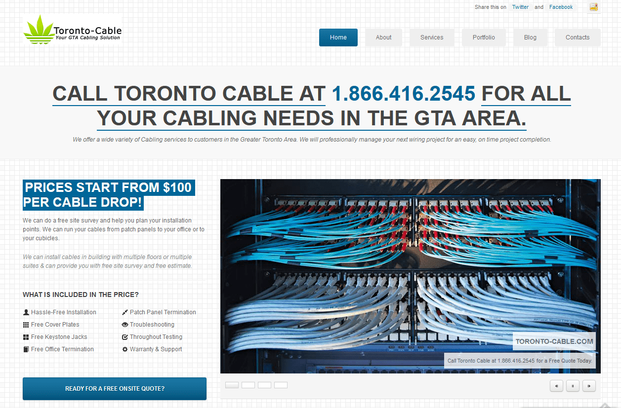 TorontoCable ServicesServices