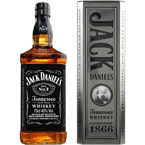 Виски Джек Дэниелс Олд №7 (Jack Daniel’s Old No.7 Metal Box) Алкостайл
