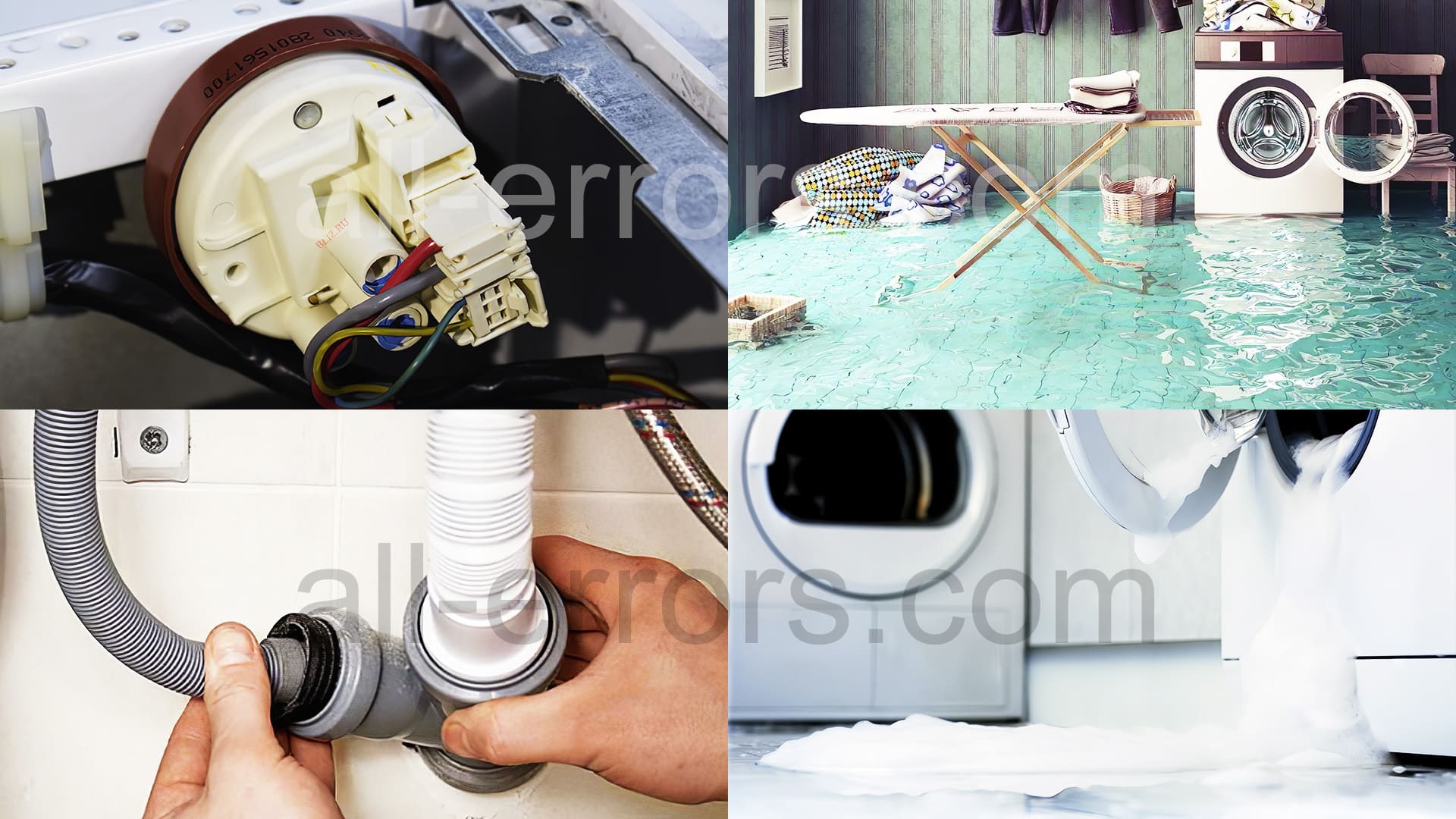 Samsung washer error code OE Causes, How FIX Problem