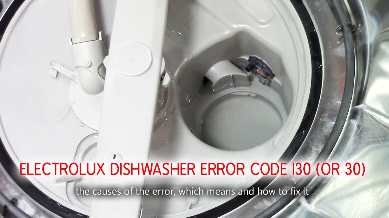 Zanussi Dishwasher I30 Fault at Joann Strum blog
