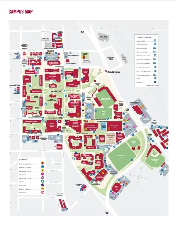 Fairfield University Campus Map All Maps