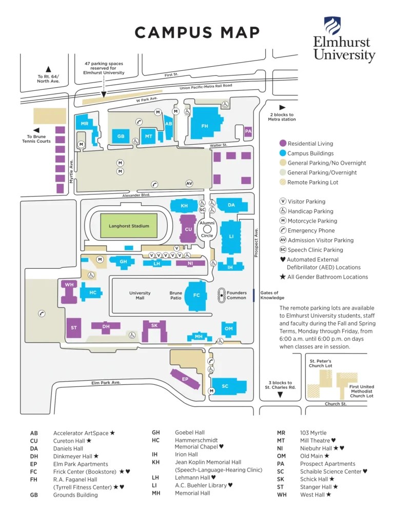 University of Illinois Urbana Champaign Campus Map All Maps