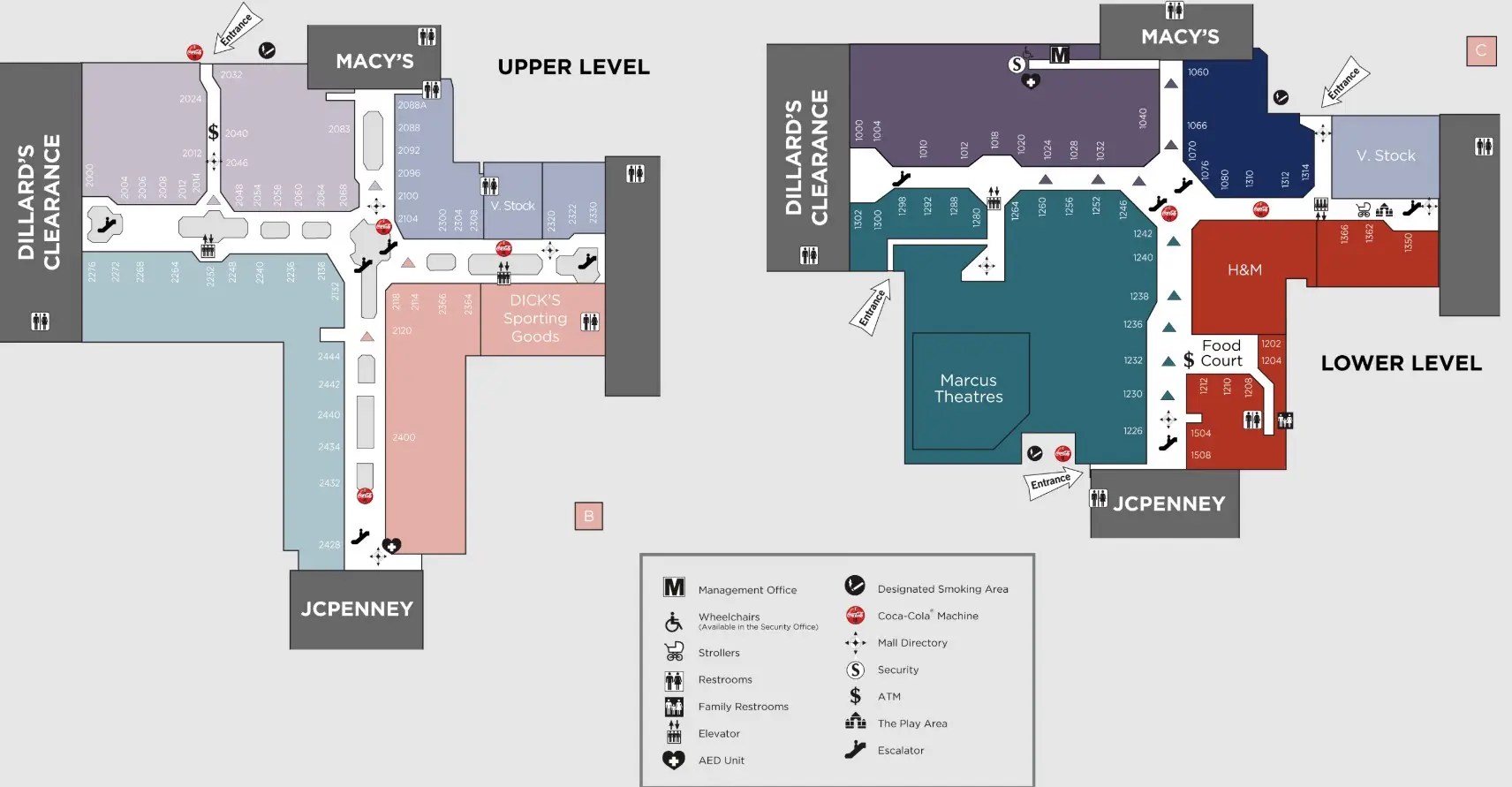 Mid Rivers Mall Map All Maps