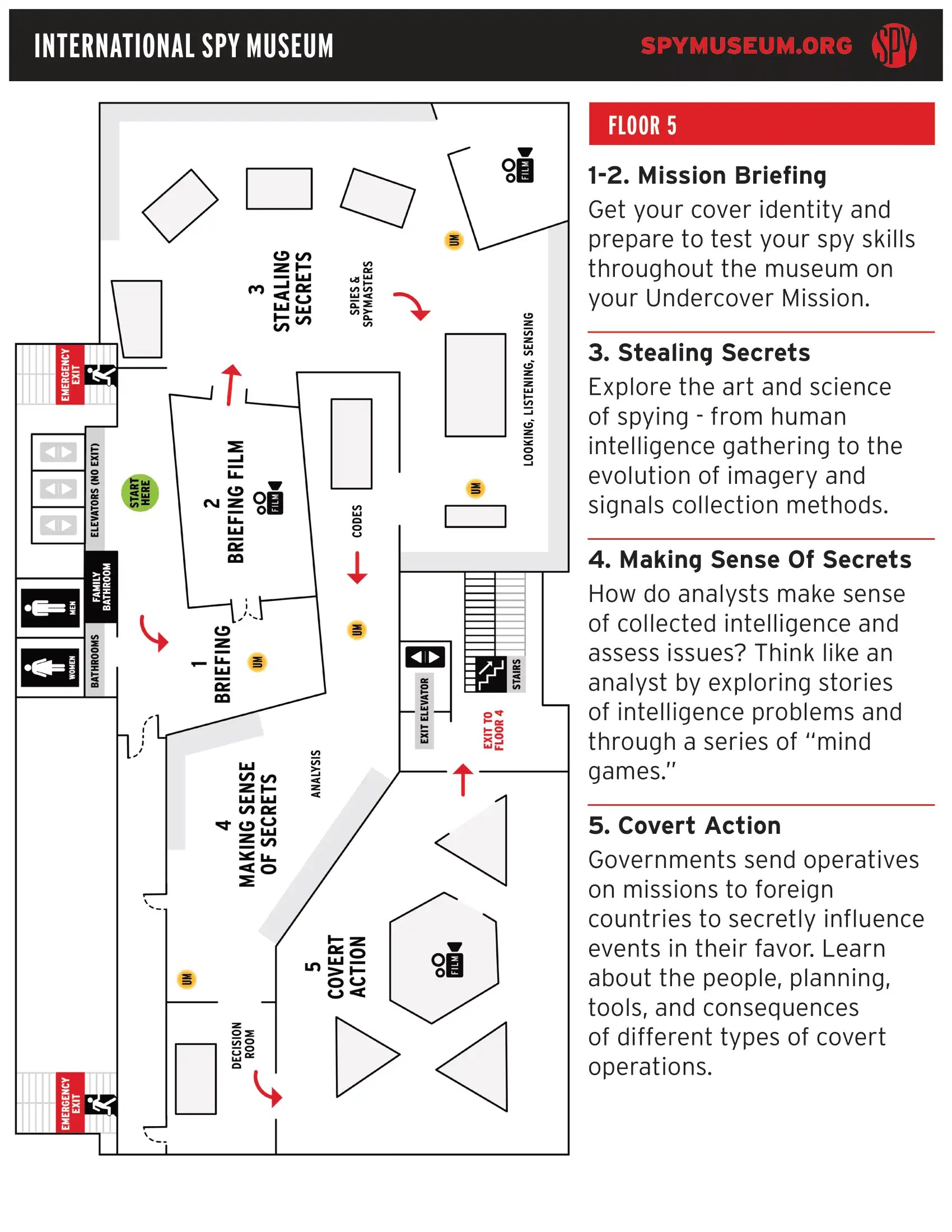 International Spy Museum Map (20252023) All Maps