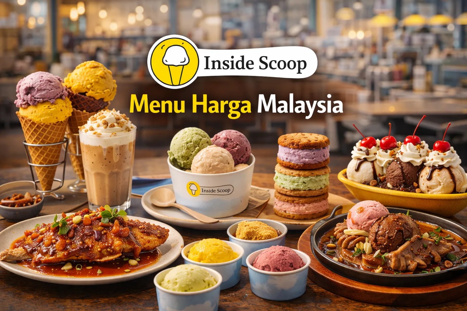 Inside Scoop Menu Malaysia 2026 Harga Terkini