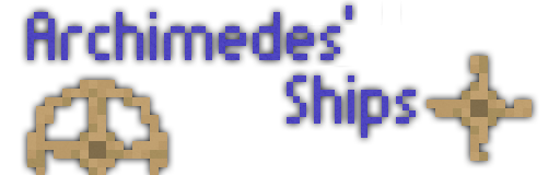 Minecraft Мод для создания своего корабля Archimede’s Ships Plus