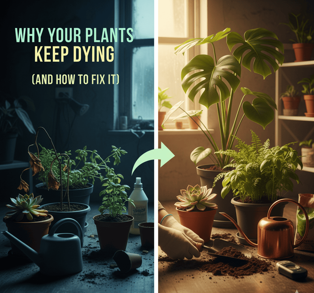 Why Your Plants Keep Dying (And How to Fix It)