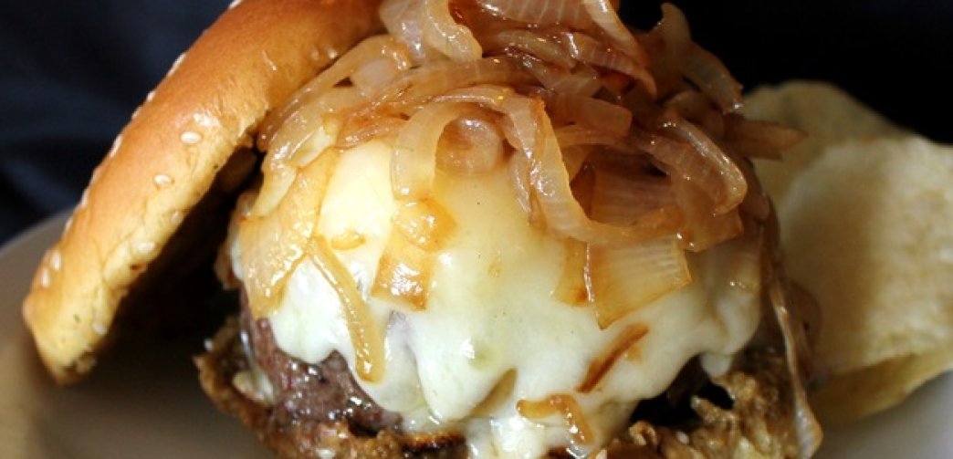 French Onion Burger
