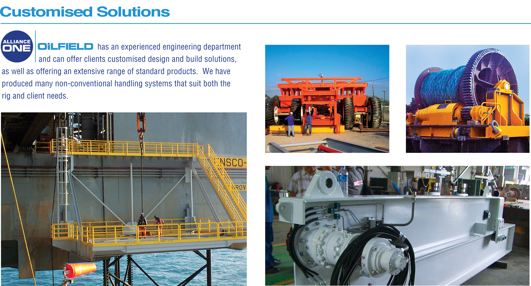 Alliance One Customized Solutions