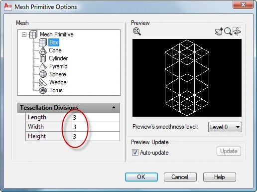 Autocad Tutorial Create A Mesh Solid Jar Autocad Tips Blog