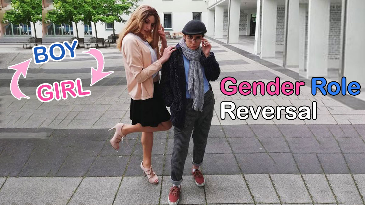 Gender Role Reversal Boys and Girls Swap Their Clothes