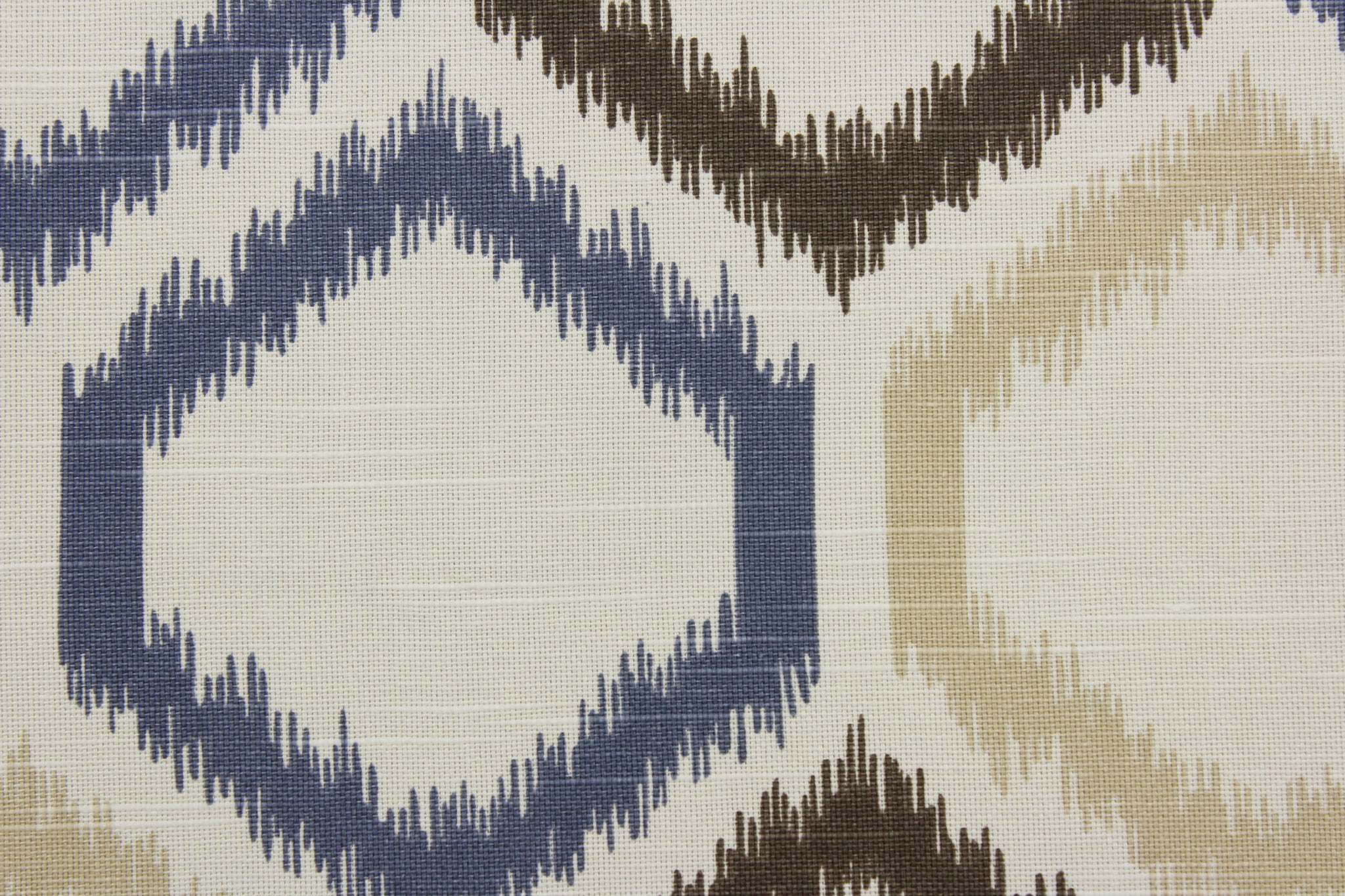 Robert Allen© Ikat Trellis in Mineral All About Fabrics