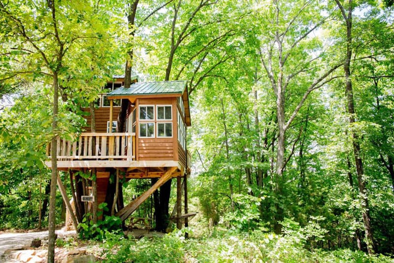 10 Incredible Treehouses in Missouri All About Glamping