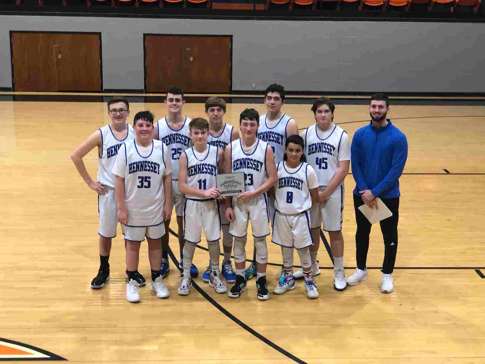 BOYS WIN CASHION/CRESCENT BASKETBALL TOURNAMENT All About Hennessey