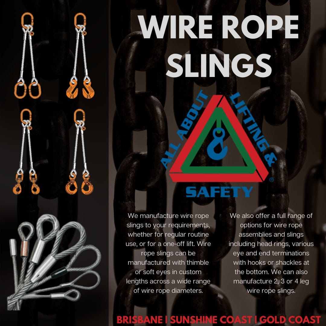All About Lifting Wire Rope Slings Wire Rope Sling Manufacturer