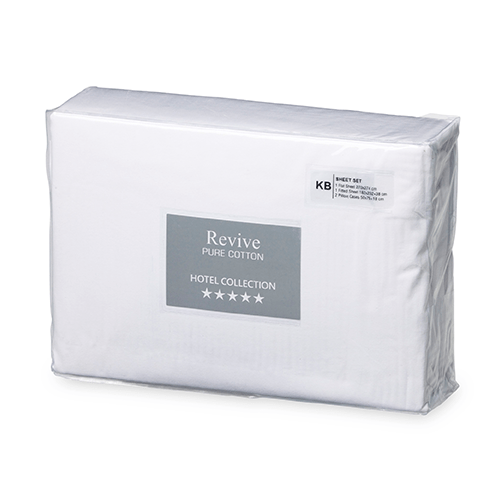 Revive Pure Cotton Hotel Collection Sheet Set All About Linen Home Living
