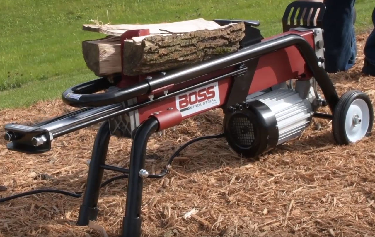 Boss Industrial Log Splitter ES7T20 Review All About Log Splitter