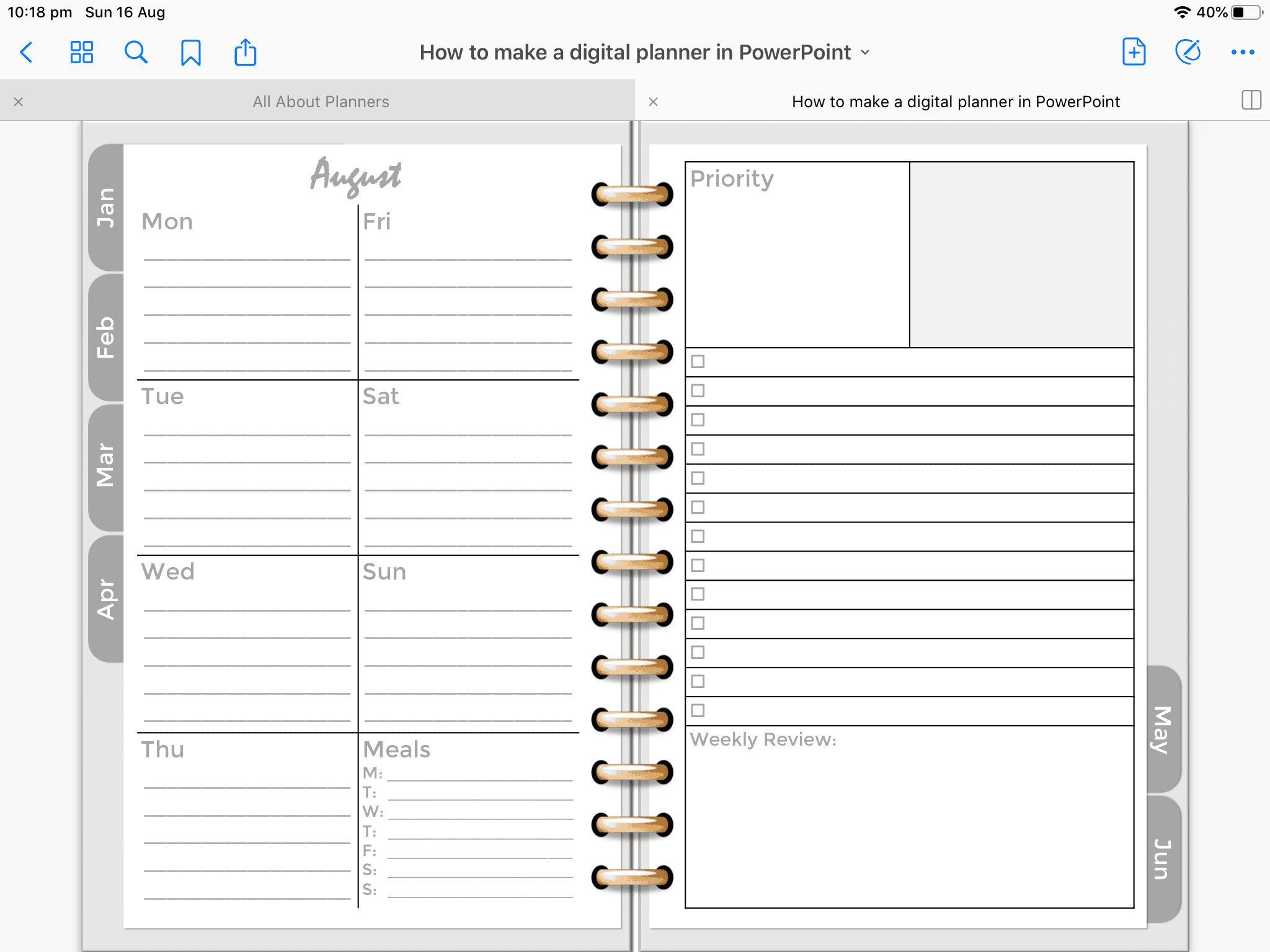 Digital Planner versus Paper Planner Which is right for you? (Pros & Cons)