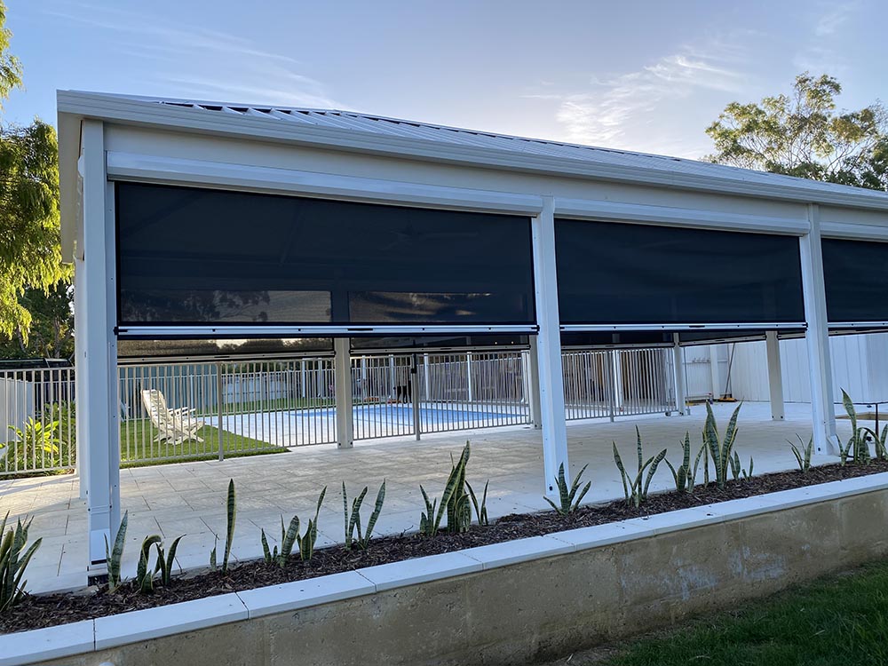 West Busselton 10 x Ziptrak® Outdoor Blinds All About Shade