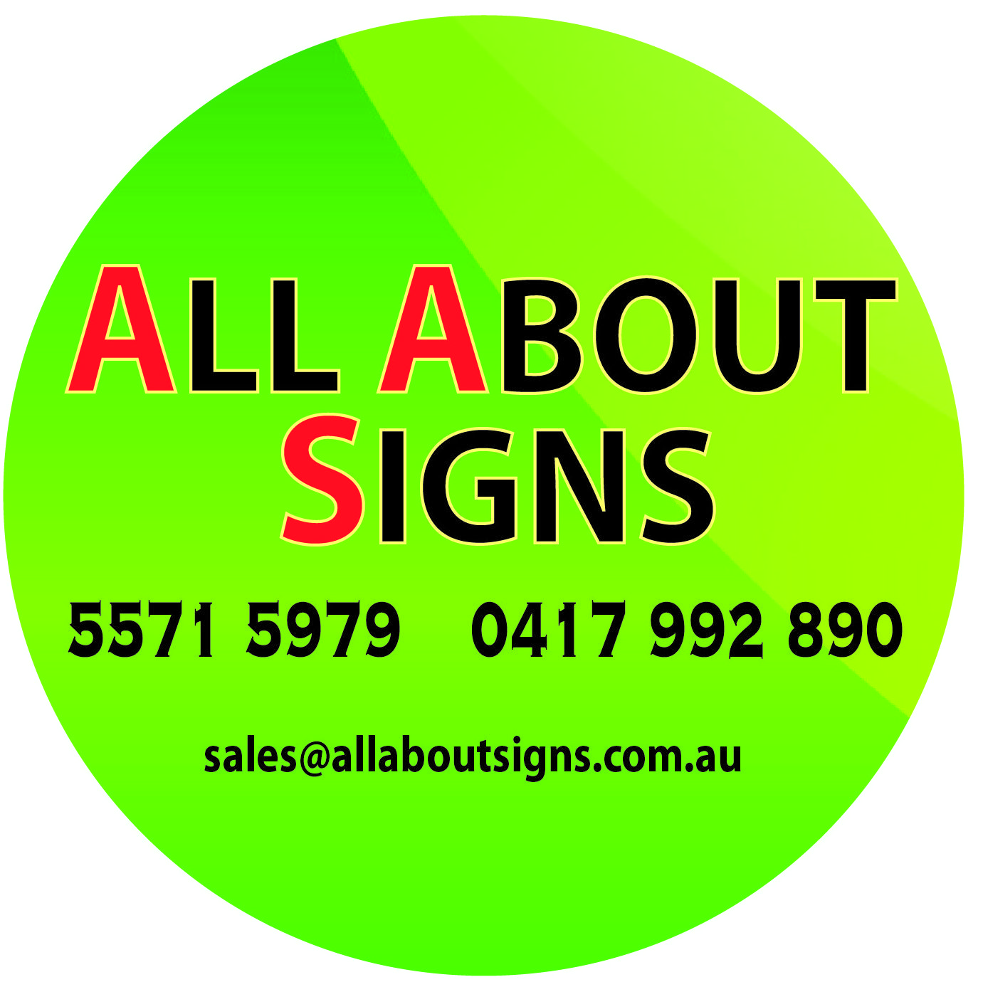Illuminated signs 3D signs Gold Coast ALL ABOUT SIGNS