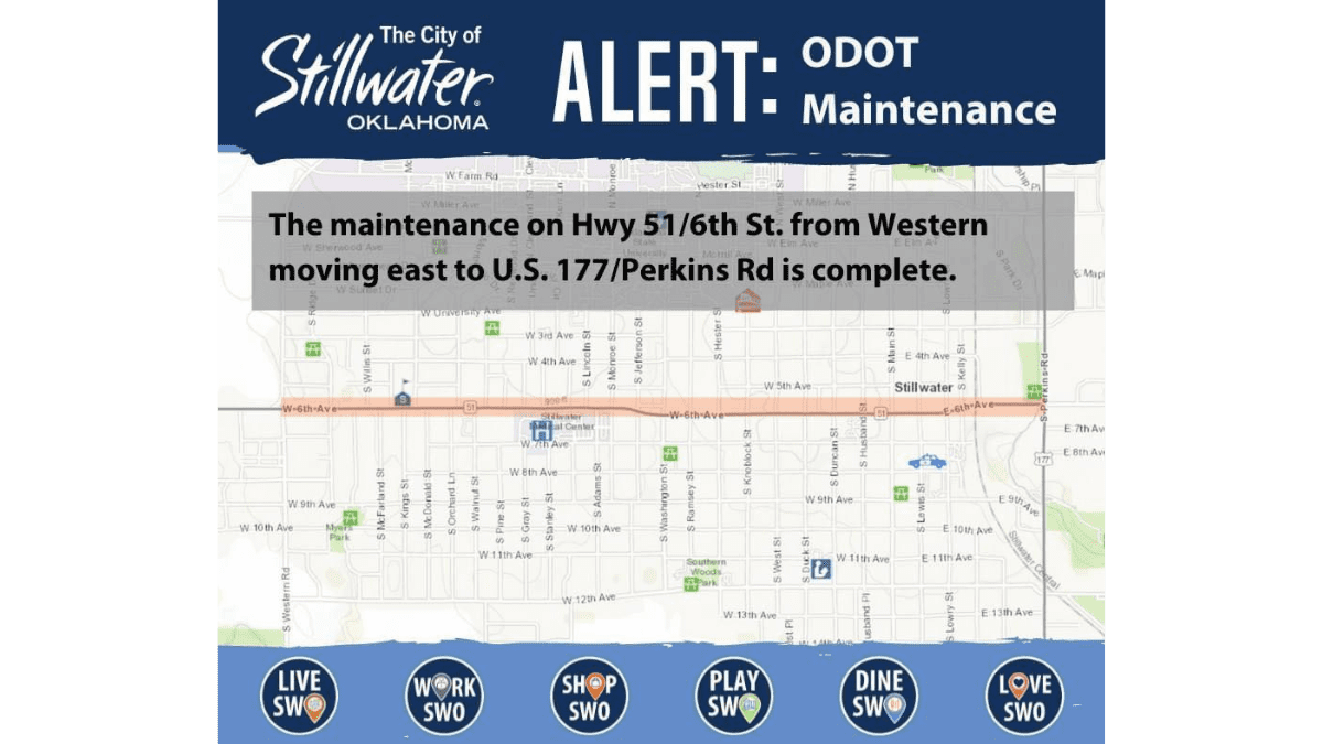 Perkins Road Construction Complete • All About Stillwater
