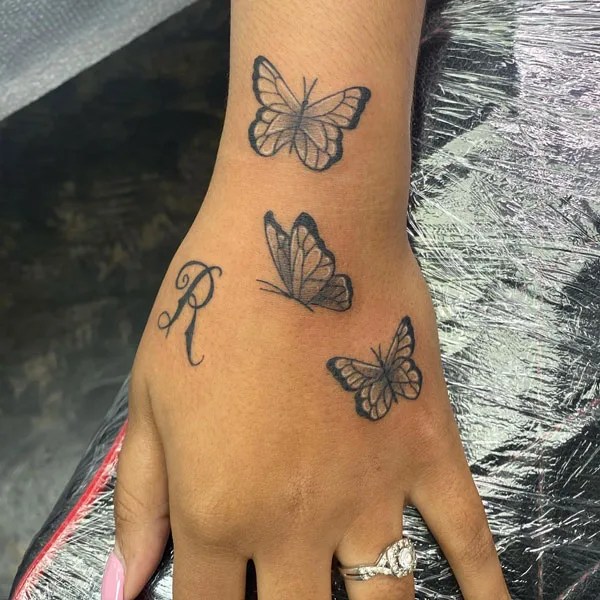 84 Unquestionably Rhythmic Butterfly Hand Tattoos To Get This Year!