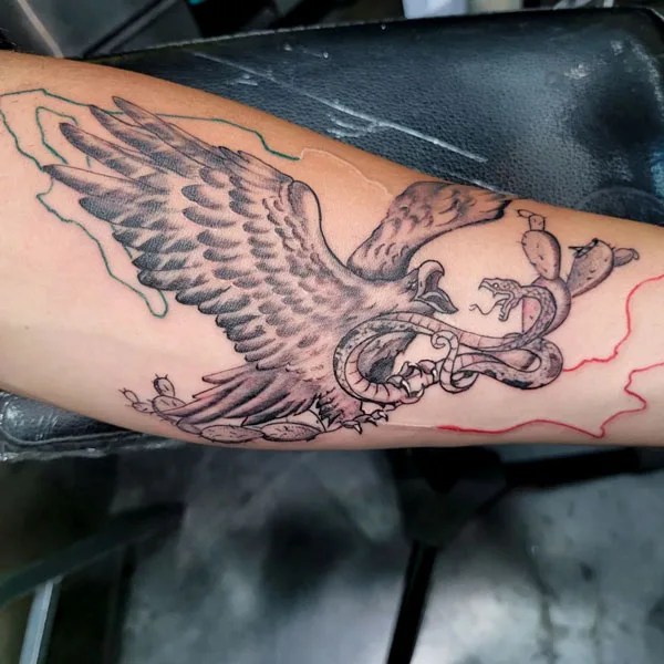 72 Mexican Eagle Tattoos That Promote Cultural Diversity