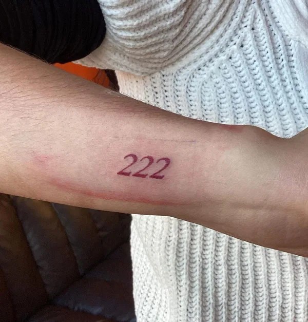 102 Angel Number Tattoos For Gaining Strength, Peace, And Positivity In