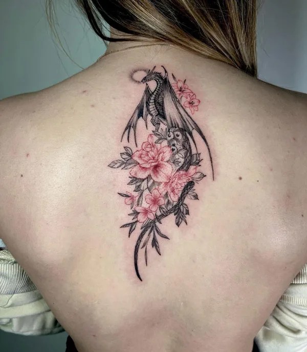 123 Trending Back Dragon Tattoo Designs For This Year!