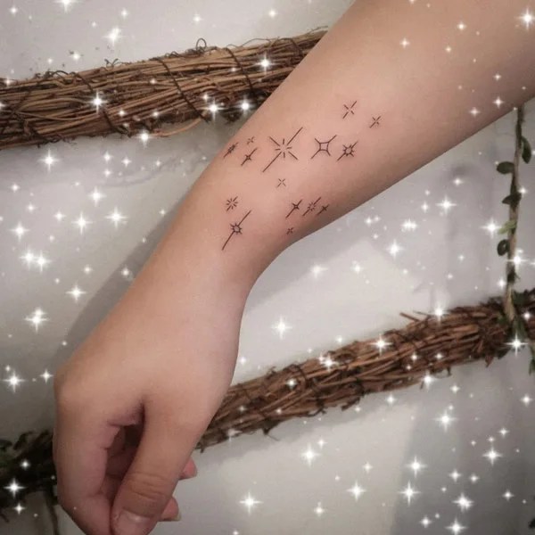 58 Delightful Sparkle Tattoos With Dominant Visual Characteristics!