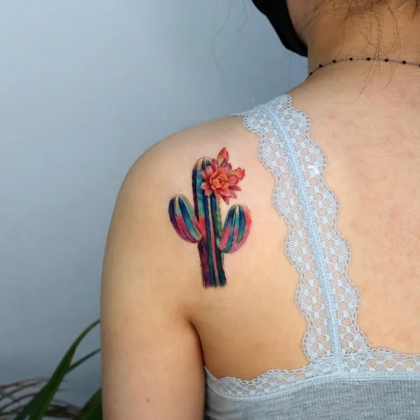 82 Thorny Cactus Tattoo Ideas To Get This Year
