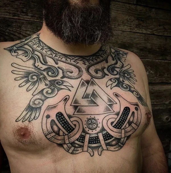 100 Compelling And Engaging Viking Tattoo Ideas For Nordic Enthusiasts!