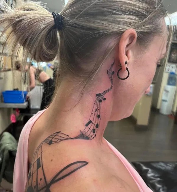 56 Melodiously Meaningful Music Note Tattoo Ideas for 2024!
